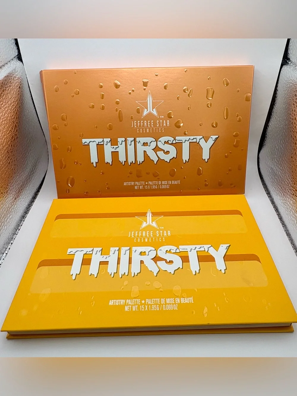 Jeffree Star Cosmetics Thirsty Eyeshadow Palette NEW W/BAR CODE & ITEM #T307A